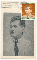 MEXIQUE - Carte Maximum - 80c Felipe Carrillo Puerto - Jour D'émission - 8/11/1974 - Merida Yuc - Mexico