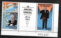 Cameroun Poste Aérienne N° 67A   Winston Churchill  Neuf * * B/TB   - Sir Winston Churchill