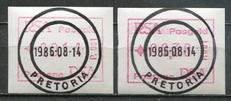 South Africa Südafrika Mi# ATM 1 Gestempelt/used CTO - Frama Labels