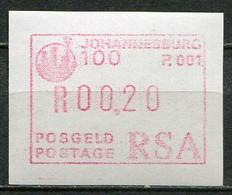 South Africa Südafrika Mi# ATM 2 Postfrisch/MNH - Frama Labels