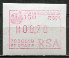 South Africa Südafrika Mi# ATM 2 Postfrisch/MNH - Automatenmarken (Frama)