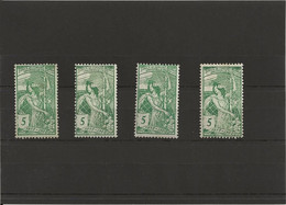 UPU 1900  5cs Z77B  4X - Unused Stamps