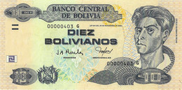 BOLIVIE 2005 10 Boliviano - P.228a.1 Neuf UNC - Bolivie