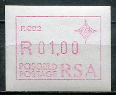 South Africa Südafrika Mi# ATM 3 Postfrisch/MNH - P002 - Frama Labels