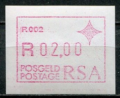 South Africa Südafrika Mi# ATM 3 Postfrisch/MNH - P002 - Viñetas De Franqueo (Frama)