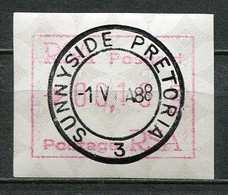 South Africa Südafrika Mi# ATM 5 Gestempelt/used CTO - Frama Labels