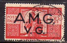 VENEZIA GIULIA 1945 - 1947 TRIESTE AMGVG AMG VG DEMOCRATICA LIRE 100 USATO USED OBLITERE' - Afgestempeld