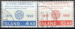 ICELAND # FROM 1966 STAMPWORLD 407-08 - Oblitérés