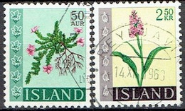 ICELAND # FROM 1968 STAMPWORLD 416-17 - Oblitérés