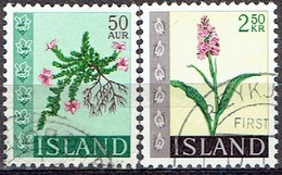 ICELAND # FROM 1968 STAMPWORLD 416-17 - Oblitérés