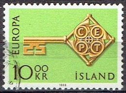 ICELAND # FROM 1968 STAMPWORLD 419 - Oblitérés