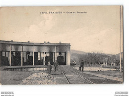 CPA 42 Fraisses Gare Et Rotonde - Le Depot - Other Municipalities