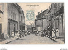 CPA 58 Pouilly Sur Loire La Grande Rue - Pouilly Sur Loire