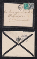 New South Wales Australia 1905 Mourning Cover To HELSINGÖR Denmark - Brieven En Documenten