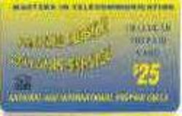 SURINAME : SURM-3 25$ Yellow Prep.Mobile Cell.Service USED - Surinam