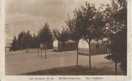 Elsenborn - Les Baraques En Fer - Wellblechbaracken - Circulé En 1925 - TBE - Elsenborn (camp)