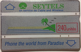 SEYCHELLES : SEY04 Id.240U (color WHITE Missing) USED - Seychelles