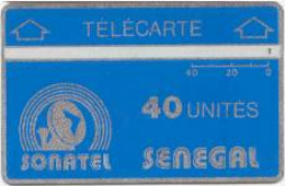 SENEGAL : SEN04 40 U No Notch 3/4 Mm USED - Senegal