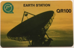 QATAR : QTR031 QR100 EARTH STATION USED - Qatar