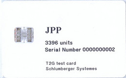 JORDANIA : JORT1 JPP  3396units White Card SI7 USED - Jordan