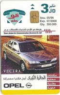 JORDANIA : JORA21 3JD OPEL Vectra          05/98 USED - Jordania