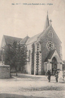 ST SEBASTIEN   -  L'Eglise  Sortie De Mariage.  Rare - Saint-Sébastien-sur-Loire