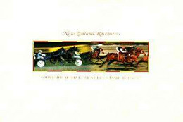 Booklet - New Zealand 1996 Famous Racehorses $13.40 Booklet Complete And Pristine, SB 78 - Booklets