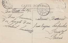 CARTE INDOCHINE LAOS. 23 NOV 1912 HOUEI-SAI..(RARE CACHET).. 3 DEC 1912 LUANG-PRABANG ...POUR PARIS - Briefe U. Dokumente