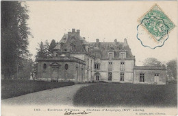 27  Acquigny Environs De Louviers    Le Chateau 16 E Siecle - Acquigny