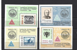 Argentine: BF 20/ 23 ** - Blocks & Sheetlets