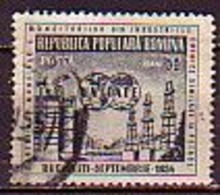 ROMANIA - 1954 - Konferenc Des Prtroschemisrn Industrie -  Mi 1489(O) - Gebruikt
