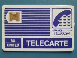 Py17 SC4ob 50 Unités Logo France Telecom N°7820 Peu Lisible Embouti En Bas à Droite - Gestreift (Pyjama)