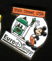 BD306 Pin's Mickey DISNEY EURODISNEY MAIN STREET USA Achat Immédiat Immédiat - Disney