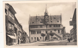 824) OCHSENFURT A. M. - RATHAUS Und Tolle Alte DETAILS 1936 U. Cafe TOP !! - Ochsenfurt