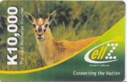 ZAMBIA : ZAMR01 K10,000 CellZ Impala Deer USED Exp: 24 11 2005 - Zambia