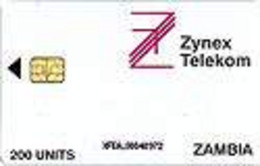 ZAMBIA : ZAM03 200u Zynex LOGO Black USED - Zambie