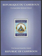 Cameroun Cameroon Kamerun 2002 Assemblée Générale D'Interpol Police Yaounde Y&T BF 35 Michel Block 36 Mint - Politie En Rijkswacht