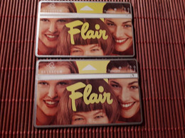 P 293 Flair 431 A+B  Rare - Zonder Chip