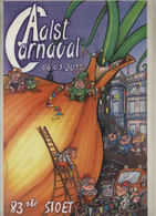 Aalst Karnaval - Kleine Geplastifieerde Affiche (A4 Formaat) 83ste Stoet Aalst Carnaval 06.03.2011 - Carnaval