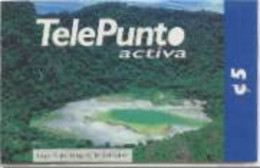 ELSALVADOR : ELSR01 C5 Laguna De Alegria TELEPUNTO MINT - Salvador