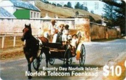 NORFOLK : NOF02 $10 Bounty Day SCC Issue MINT - Norfolkinsel