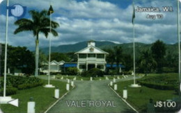 JAMAICA : 015A J$100 VALE ROYAL USED - Giamaica