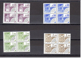 1979 - 4  Blocs De 4 Timbres  : N ° 162 à  165 - 1964-1988