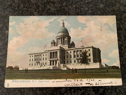 Rhode Island Providence State House - Used With Stamp 1904 - Providence