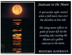 (CC 5) Australia - WA - Staircase To The Moon (with Stamp) - Autres & Non Classés
