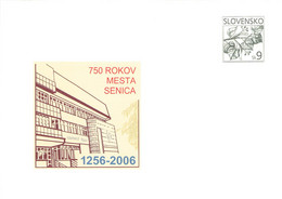 SLOVAKIA - STATIONARY ENVELOPE 2006 SENICA Unc //Q68 - Buste