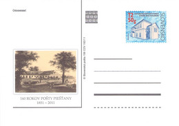 SLOVAKIA - STATIONARY POSTCARD 2011 CDV 198 Unc //Q78 - Ansichtskarten