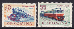 RUMANIA Trains Railway MNH** - Treni