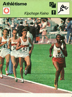 Fiche Sports: Athlétisme - Course Demi-fond: Kipchoge Keino, Champion Olympique 1968-1972 - Recordman Du Monde 5000 M - Sports