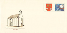 SLOVAKIA - STATIONARY ENVELOPE 2013 CHURCH Unc //Q121 - Postkaarten